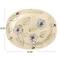 Hello Honey® 10.25" Multicolor Blossoming Meadow Stoneware Platters, 2ct.